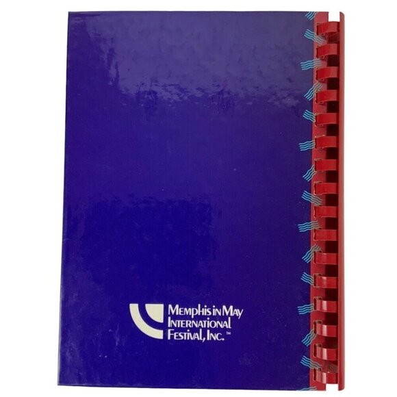 Memphis in May International Festival Cookbook Hardcover Spiral 1989 Tennessee - Picture 3 of 14